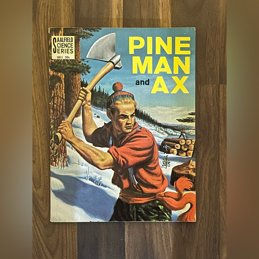 Pine Man and Ax Comic Book 1962